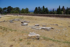 Building E on the middle terrace. Building E on the middle terrace.