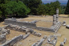 Temple B and part of Building D. Temple B and part of Building D.