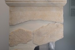 A lex sacra describing the prohibition of the cutting of sacred cypress trees in a demarcated area around the sanctuaries of Apollo Kyparissos and Asclepius. Dated to around 300 BCE. A lex sacra describing the prohibition of the cutting of sacred cypress trees in a demarcated area around the sanctuaries of Apollo Kyparissos and Asclepius. Dated to around 300 BCE.