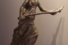 Bronze statuette of Artemis from a store in the northern agora area. Dated to the 1st-3rd century CE. Archaeological Museum of Kos.