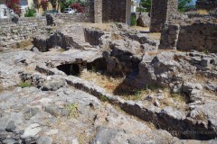 Heated rooms of the southern addition to the bathing complex.