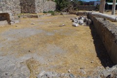 Natatio inside the gymnasium colonnade.