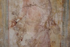 Fresco decoration depicting Eros from a room off the southern atrium/peristyle.
