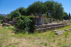 Temple of an unknown deity between the Sanctuary of Aphrodite and Sanctuary of Hercules.