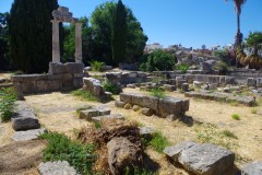 Western stoa.