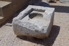 One of two thesauroi from the Temple of Athena Lindia.
