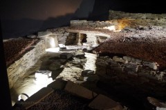 Hypocaust area in the Casa dos Mosaicos.