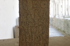Altar dedicated to the Celtic deity Paramaecus by Aidius Pothinus and his son Aidius Prudens. Dated to the 2nd-3rd century CE. Museo Provincial de Lugo.