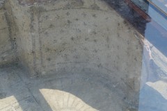 Detail of the mosaics of the Piscina Romana.