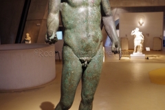 Bronze statue of Neptune, dated to the 2nd century CE. Found in the Rhône River.