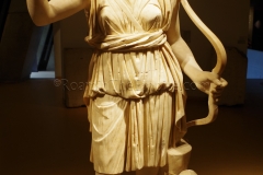 Heavily restored statue of Diana, dated to the 2nd or 3rd century CE.
