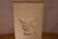 Taurobolium sacrifice altar dating to December 9th, 160 CE and the inauguration of the sanctuary of Cybele near the theater in Lugdunum.