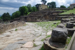 Street between the theater and sanctuary of Cybele.
