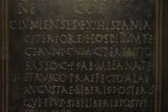 Hospitum agreement between Clunia and the prefect Gaius Terentius Baso and his descendants. Dated to 40 CE.