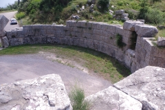 Interior of the Arcadian gate.
