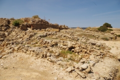 C8 building in the sacred area, from the earliest permanent settlement on Motya.