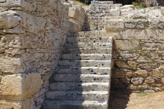Stairway in a tower of the eastern walls.