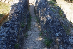 Water channel leading away from the Pont de Valmale.