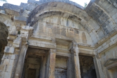 Detail of the interior of the 'Temple of Diana'.