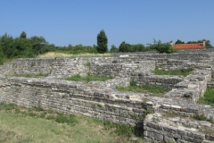 Southern podium of the capitolium.