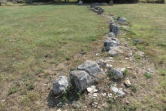 Architectural fragments in the forum.