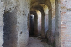 Main corridor around the odeon.