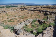 Residential area north of the Roman house reconstruction.