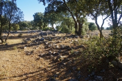 Eastern wall of Lager III north of the porta decumana.