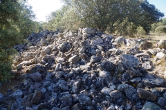 Northern wall of Lager V, west of the praetorium.