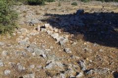 Possible internal wall of Lager III near the porta decumana.