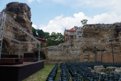 Apodyterium of the large baths.