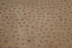 Opus scutulatum pavement from the Villa Romana Varignano.