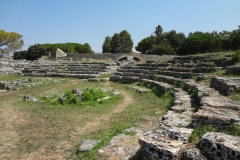 East end of the Comitium.