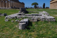 Possible treasure near the altar of the Temple of Hera.