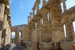 Interior of the Temple of Hera II.