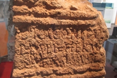 Dedicatory inscription to Draconibus, possibly a local deity, by Publius Baebius Herma. Found near the 'Temple of Diana'. Displayed at the Museo Histórico de Sagunto.