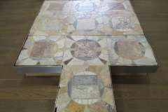 Opus sectile flooring from Lira Saguntina at the Museo Histórico de Sagunto.