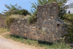 Section of wall along Put Salone west of the Porta Andetria.