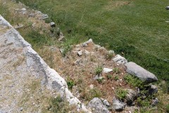 Eastern city walls in Park kod Policije.
