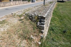 Reconstructed section of the eastern city walls in Park kod Policije.