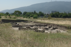 Urban villa north of the large baths.