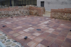 Courtyard of the Felix house in Insula 1.