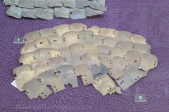 Segment of lorica from the lapidarium exhibition.