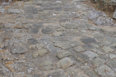 Road leading to the site.
