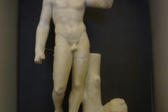Statue of Bacchus. Dated to the 2nd century CE and found at Trogir. Arheološki Muzej u Splitu.