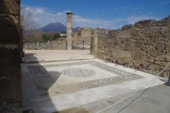 Tablinum of the Casa del Marinaio at Pompeii.