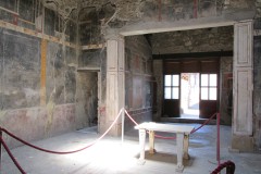 Atrium and tablinum of the House of Marcus Lucretius Fronto at Pompeii.