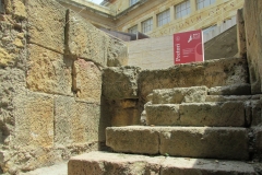 Stairs in the 'praetorium'