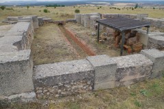 Tepidarium from the Los Arcos II baths at Clunia.
