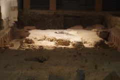 Tepidarium of the baths at Noviodunum (France).